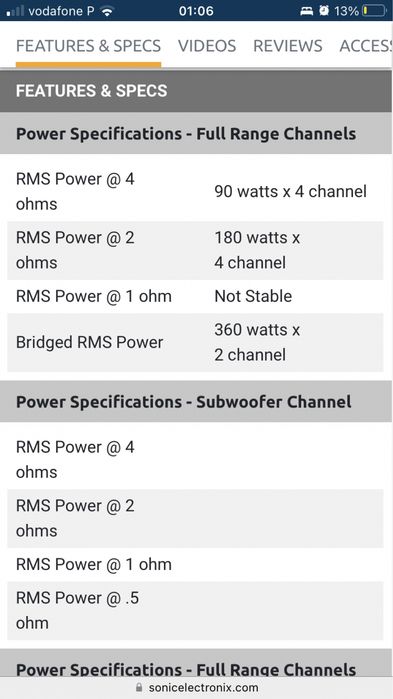 Amplificador Soundstream