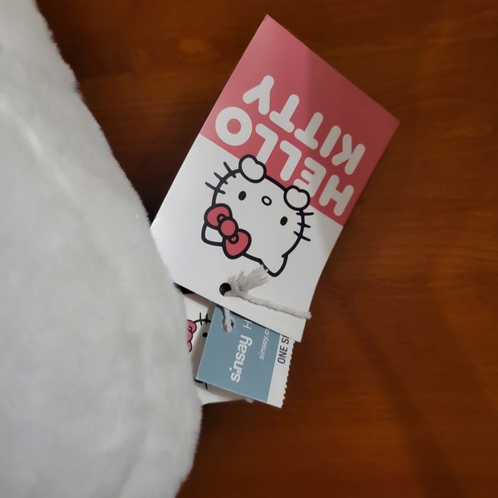 Biały Ocieplacz do stóp Hello Kitty Uniwersalny