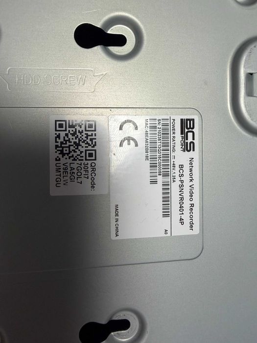 Rejestrator BCS-PSNVR0401-4P