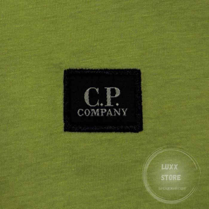 Футболка C.P. Company Jersey Patch  Logo (C P, CP, сипикомпани)