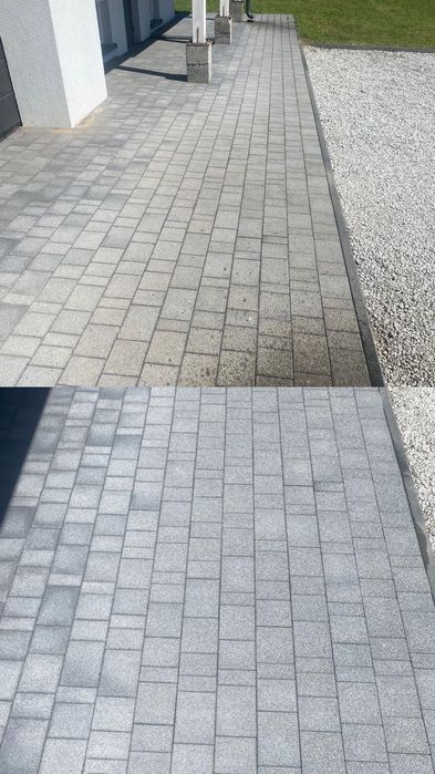 Mycie ciśnieniowe,kostki brukowej,elewacji,podjazdów