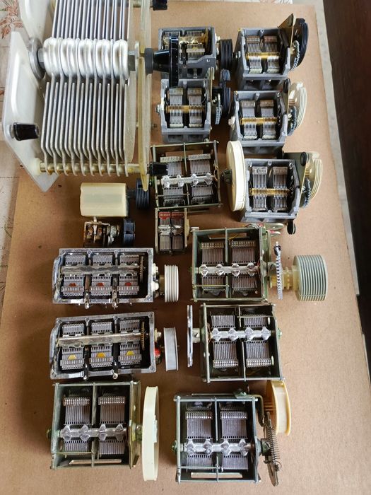 Конденсаторы КПЕ,КПВ старой радиотехники