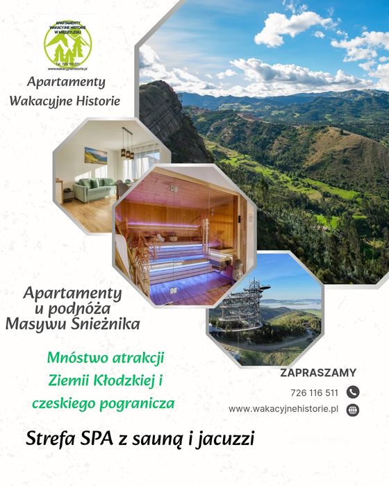Apartament góry  SAUNA,JACUZZI, weekendy , wakacje