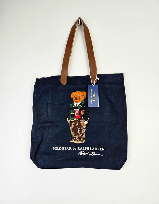 Torba na zakupy Ralph Lauren miś Preppy Bear nowa z metką