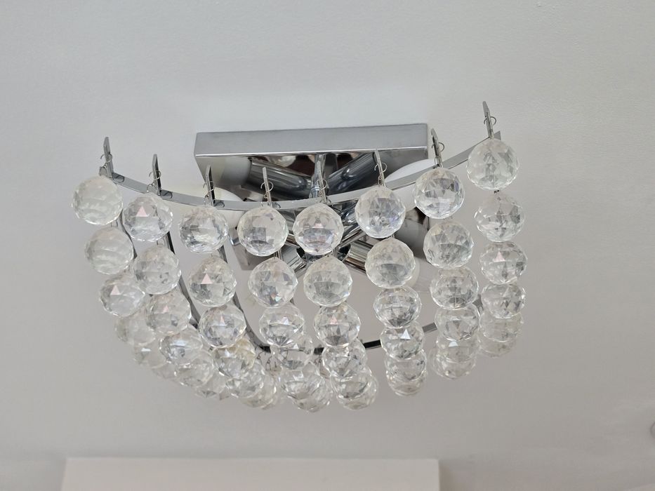 Lampa sufitowa glamour