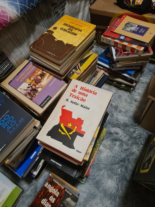 Lote de literatura africana e mais