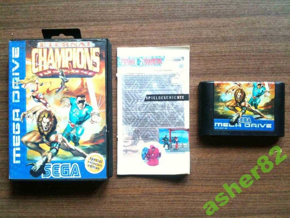 Игра на Sega Mega Drive "Eternal Champions" (PAL)