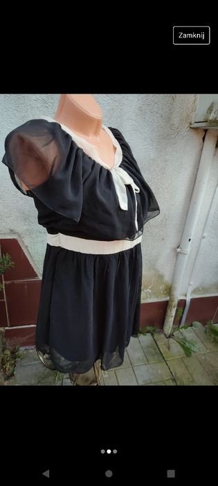 Sukienka czarna 36/38