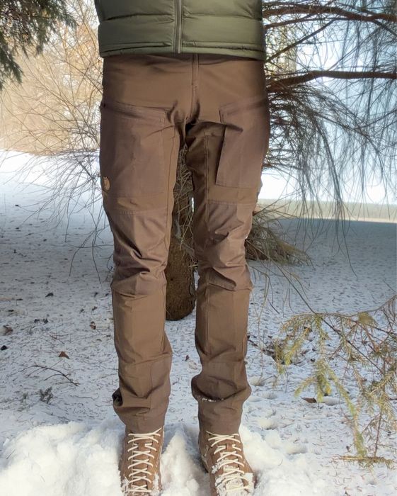 Spodnie trekingowe Fjallraven Keb Agile Trousers Dark Olive 46 S