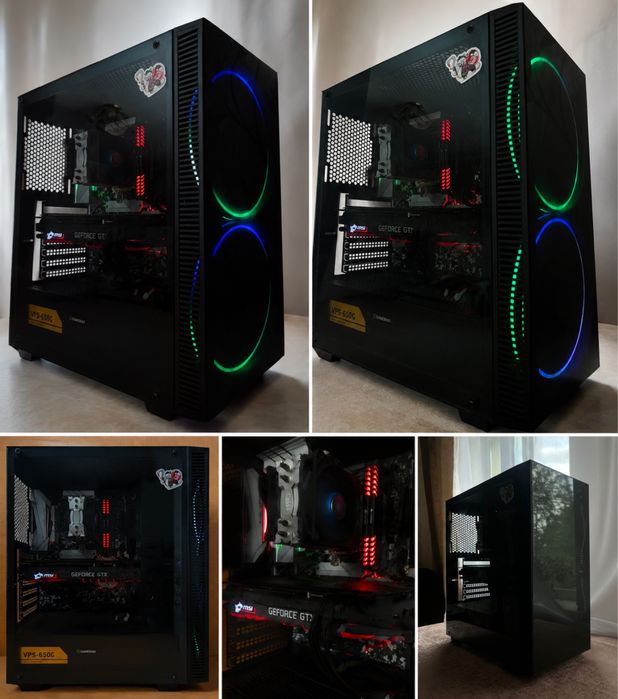 Игровой ПК GTX 1080 Ti 11GB / Ryzen 5 1600X / 16GB / SSD + HDD
