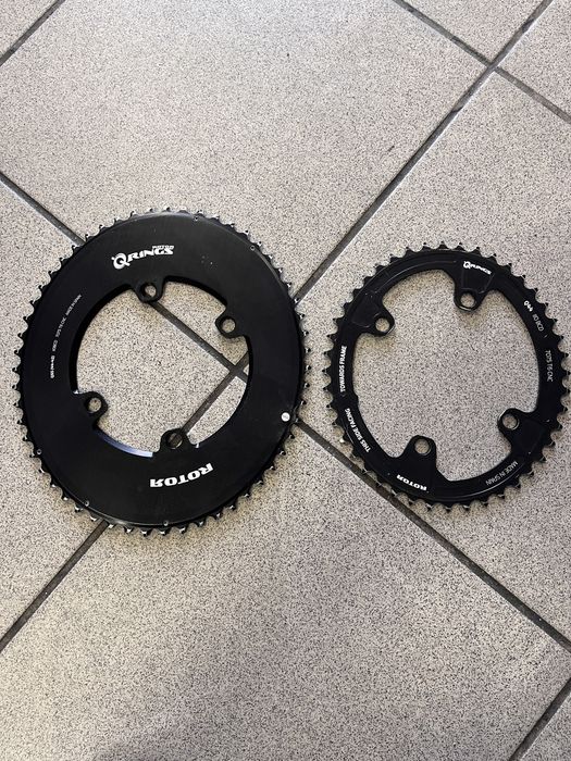 Zębatki Rotor Oval 55/44 Shimano 4x110 11s Triathlon