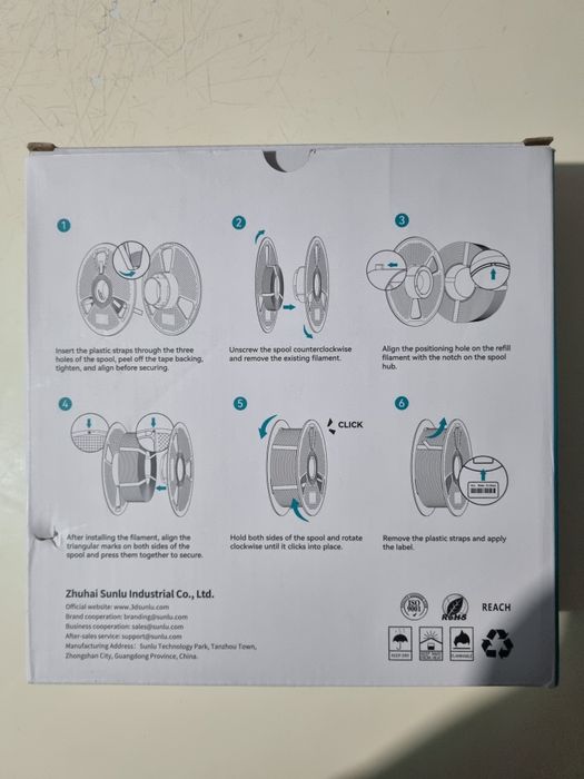 Filamento para impressora 3D