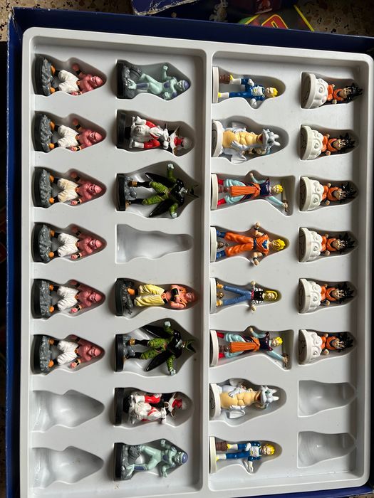 Dragon ball z xadrez colecao