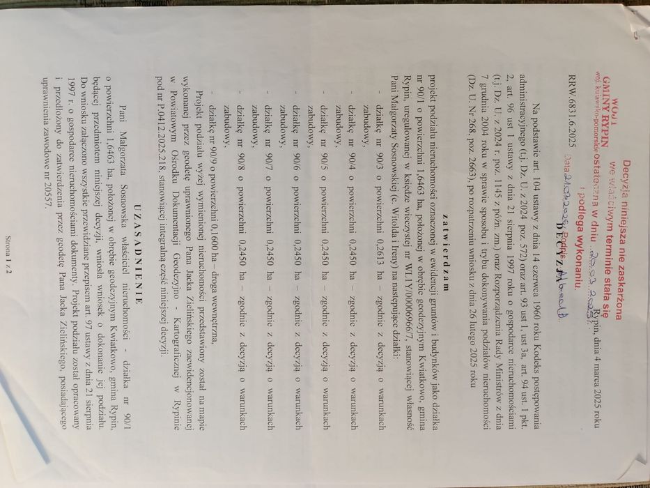 Sprzedam działki budowlane