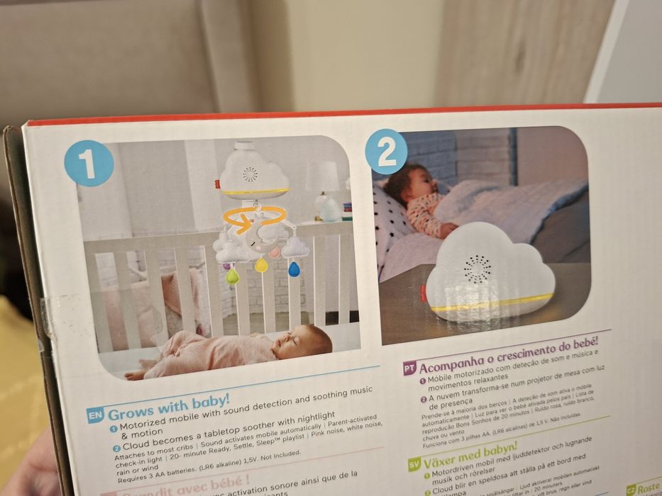 Дитячий мобіль Fisherprice з нічником