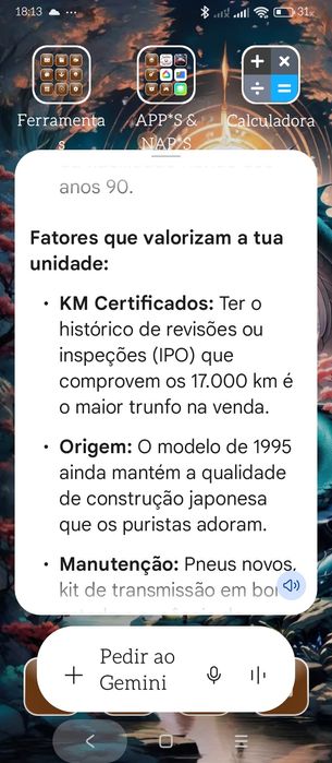 Honda CB 500 17.500km Estado Coleção