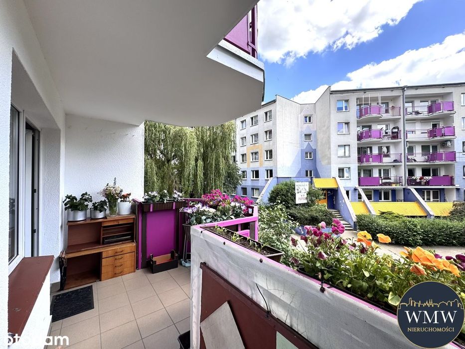 2 pokoje | 54,23 m² | Duży balkon | 1 piętro | Kozanów, ul. Modra