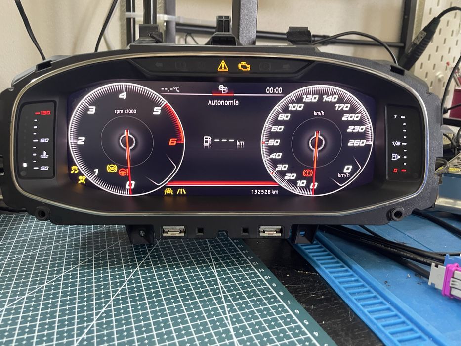 Quadrante digital Seat Leon cockpit virtual Original