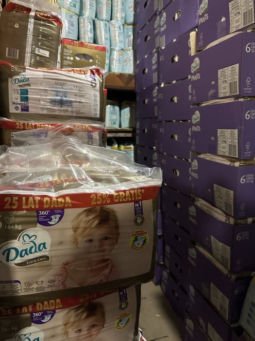 Акція!Памперс dada jumbo bag extra soft extra care підгузки памперси