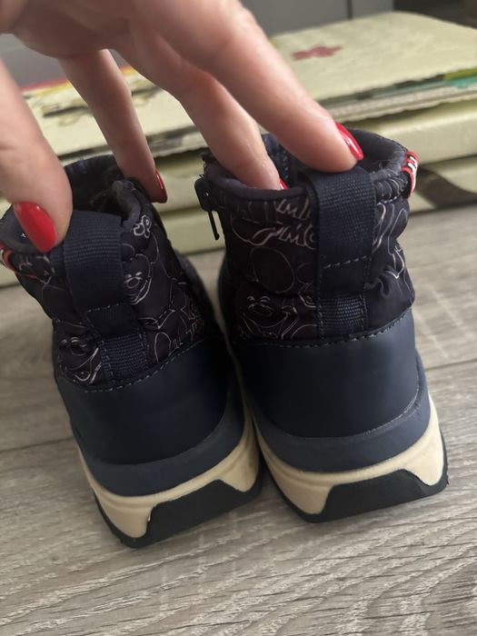 Zara дитячі черевики ботинкі дутікі 24 р