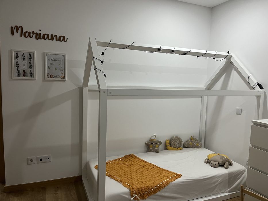 Cama Montessori 90 x 190 com ou sem colchão