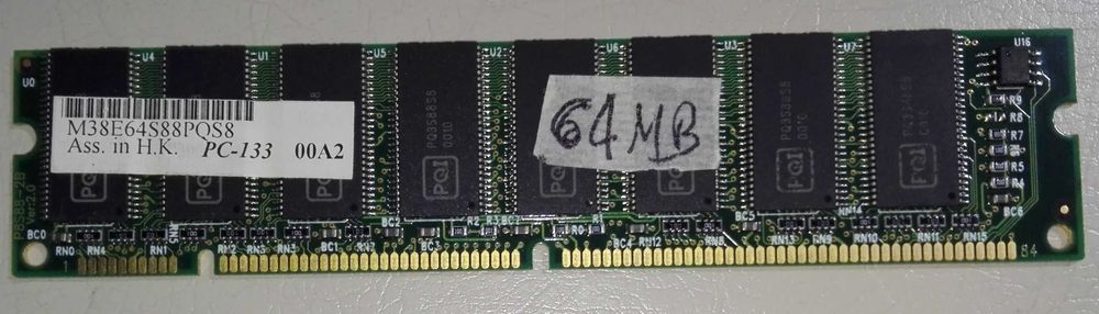 168-pin and 240-pin Memory (Old Computers)64750629610371122