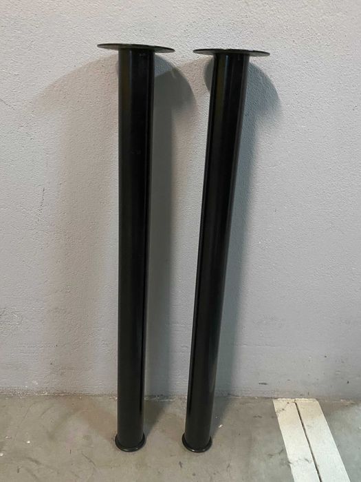 Pés metálicos preto IKEA