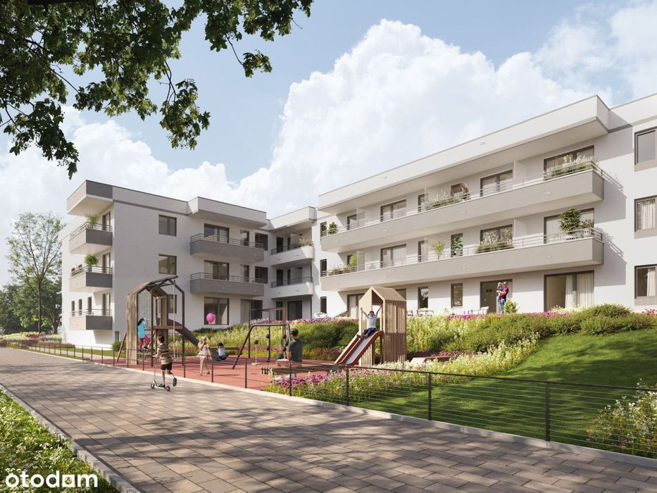 2-pokojowe mieszkanie 36m2 + 2 balkony