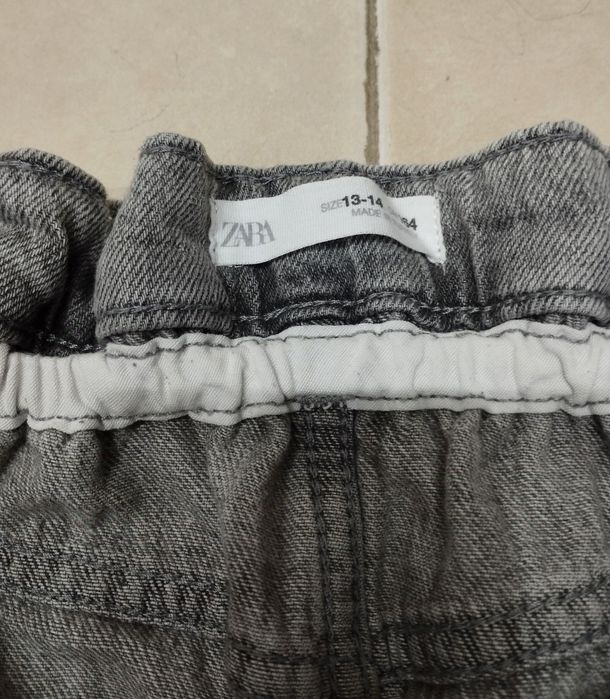 Saia Cinza da Zara