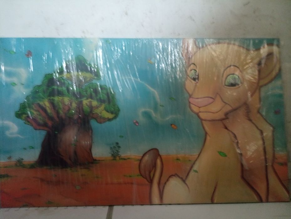 Quadro pintado à mão