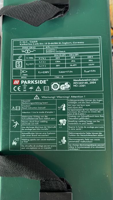 Soldador a fio como novo