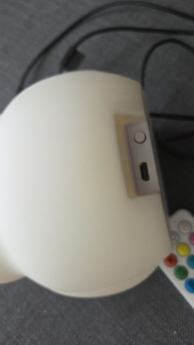 Lampka dziecięca sówka na pilota