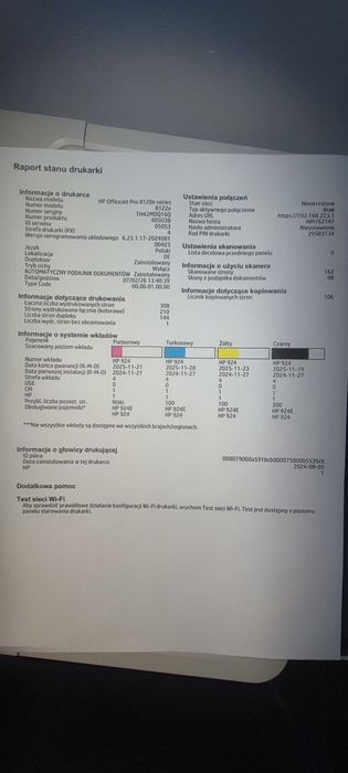 Drukarka HP OfficeJet Pro 8122e