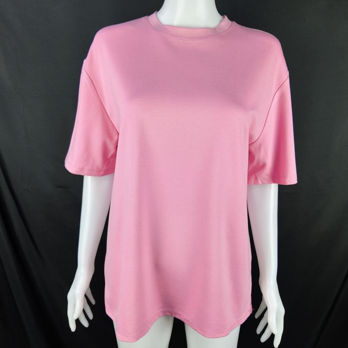 Primark The Edit różowy t-shirt premium XS wiskoza nowy