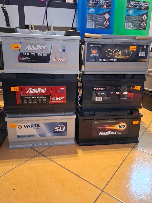 Akumulatory pogotowie, niedziela i święta, wieczór ,dowóz 603x275x233