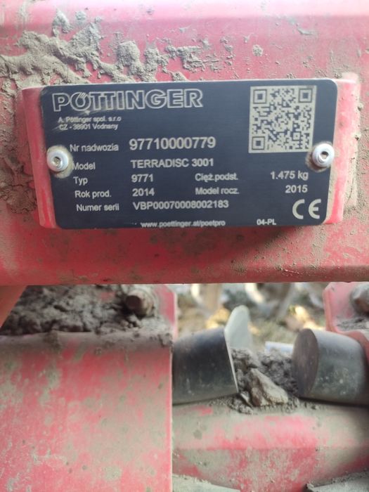 Pottinger terradisc 3001