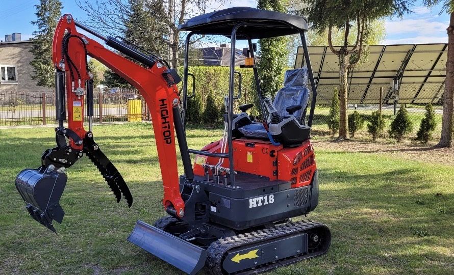 Wynajem mini koparki na doby albo z operatorem  nowa 2026