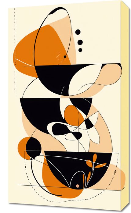 Obraz 40x70cm Taneczne Kręgi