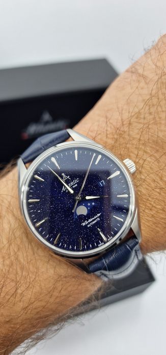 Atlantic Worldmaster Nightsky Moonphase Automatic - fazy księżyca