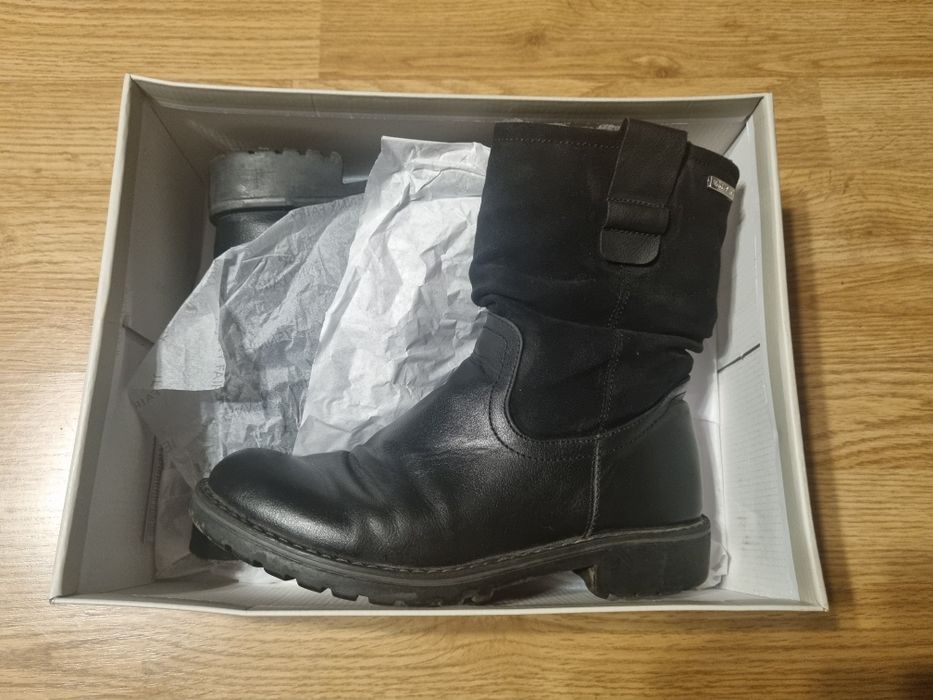 Botki damskie 37 kozaki czarne Jenny Fairy