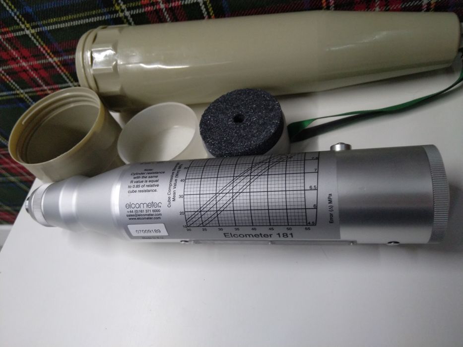 Elcometer 181 / склерометр / молоток Шмидта / прочность бетона