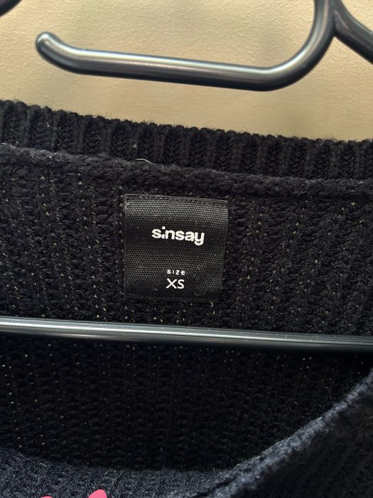 Sweter w gruby splot Sinsay XS