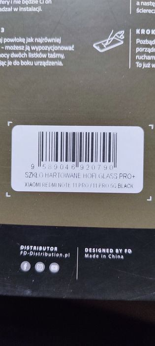Szkło hartowane Nowe do Xiaomi Redmi 11 Pro/11 5 G