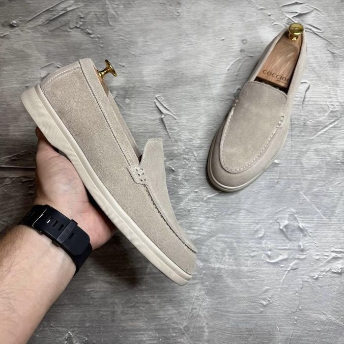 туфли лоферы замша  40-45