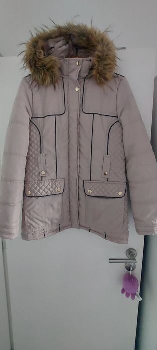 Parka com ou sem capuz, cinza , impermeável