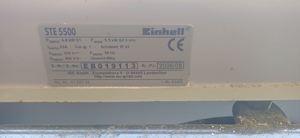 Agregat prądotwórczy Einhell STE 5500
