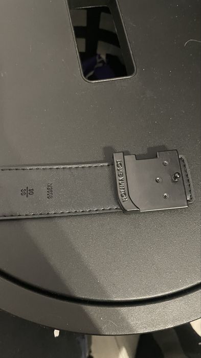 Pasek Louis vuiton Czarny