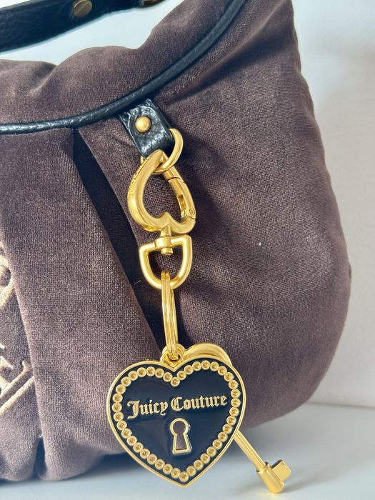 Czekoladowa torebka Juicy Couture Hobo Bag Nowa