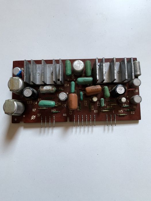 Плата УНЧ магнитофона маяк