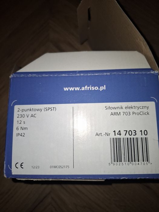 Siłownik elektryczny ARM 703 Proclick